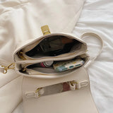 Faux Leather Multilayer Ladies Shoulder Bag