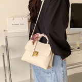 Faux Leather Multilayer Ladies Shoulder Bag
