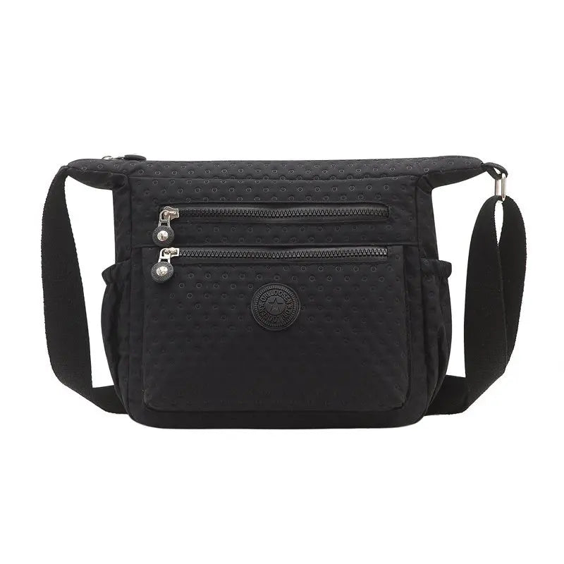 Women's Shoulder Bag Waterproof Nylon Handbag Zipper Crossbody sac a main