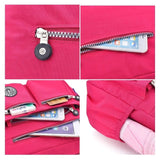 Waterproof Nylon Shoulder Bag for Women Handbag Crossbody Purse