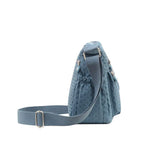 Waterproof Nylon Shoulder Bag Women Handbag Zipper Crossbody Messenger