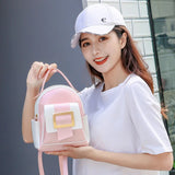 Small Zipper Outdoor Travel Backpack Girl Student School Bag