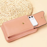 Women's Portable Wallet Multifunctional Large Capacity Buckle Long Pure Wallet