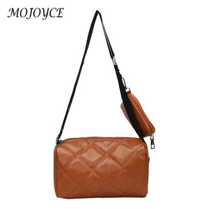 Women's Shoulder Bag with Small Purse, Diamond Lattice Design