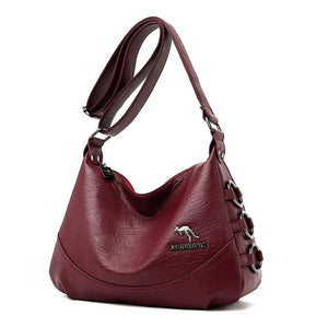 Women Crossbody Bags Soft Leather Shoulder Messenger Sac a Main
