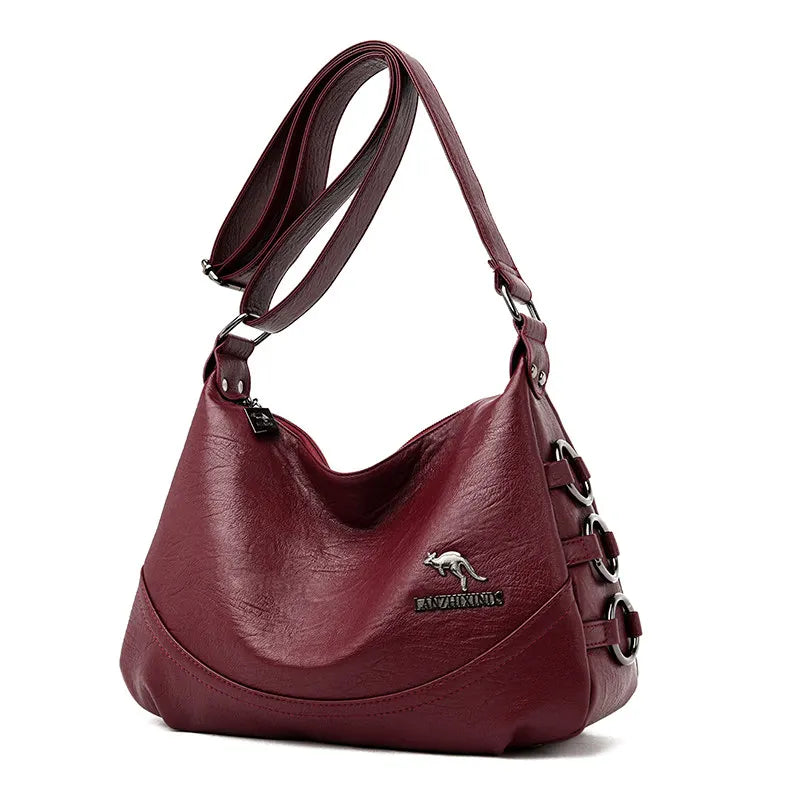 Women Crossbody Bags Soft Leather Shoulder Messenger Sac a Main