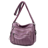 Leather Handbag Women Shoulder Bags Crossbody Messenger Bags Bolsas