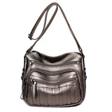 Leather Handbag Women Shoulder Bags Crossbody Messenger Bags Bolsas