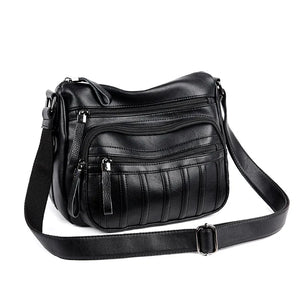 Leather Handbag Women Shoulder Bags Crossbody Messenger Bags Bolsas