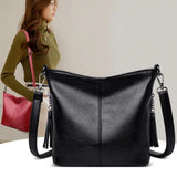 Women's Leather Shoulder Crossbody Bag Tote