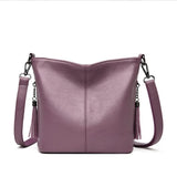 Women's Leather Shoulder Crossbody Bag Tote