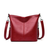 Women's Leather Shoulder Crossbody Bag Tote
