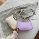 Retro PU Leather Shoulder Clutch Mobile Phone Bag