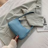 Retro PU Leather Shoulder Clutch Mobile Phone Bag