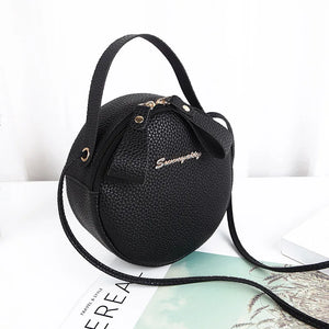 Small Round Bag Mini Messenger Bag Shoulder Bag