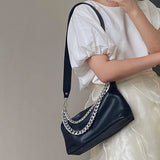 Women Messenger Bag PU Leather Chain Money Purse Shoulder Crossbody Bags