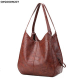 Women's Leather Office Shoulder Bag Handbag