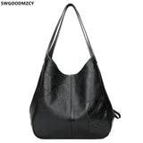 Women's Leather Office Shoulder Bag Handbag