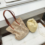 Embroidered Lace Ladies Handbag Shoulder Bag Wallet Travel Bag