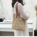 Embroidered Lace Ladies Handbag Shoulder Bag Wallet Travel Bag