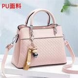Large Capacity Women's Leather Shoulder Bag for Autumn and Winter