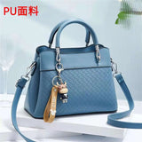 Large Capacity Women's Leather Shoulder Bag for Autumn and Winter