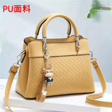 Large Capacity Women's Leather Shoulder Bag for Autumn and Winter