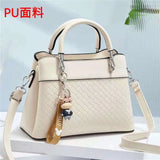 Large Capacity Women's Leather Shoulder Bag for Autumn and Winter