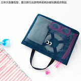 Ladies Shoulder Bag Large Capacity Beach Bag Hollow Shopping Bag