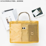 Ladies Shoulder Bag Large Capacity Beach Bag Hollow Shopping Bag