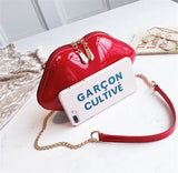 Lip shape Women's Handbag Purse Clutch Bag