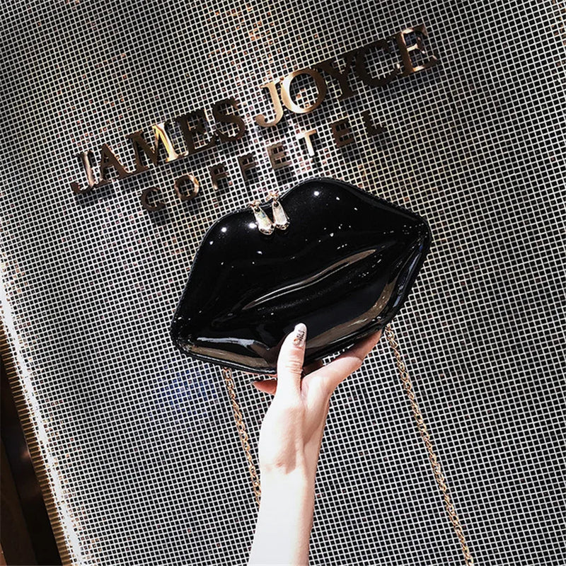 Lip shape Women's Handbag Purse Clutch Bag