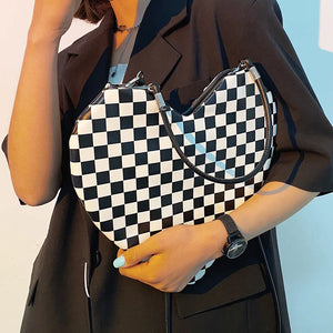Heart Shaped Handbag Lolita Ins Female Shoulder Bag