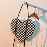 Heart Shaped Handbag Lolita Ins Female Shoulder Bag