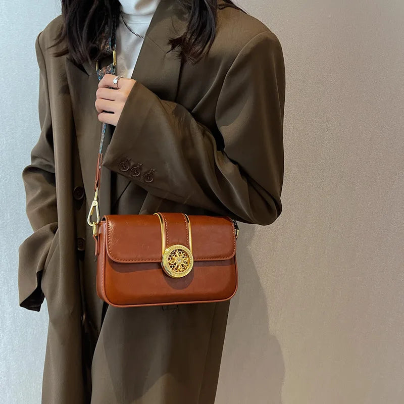 Vintage Single Shoulder Bag for Women
