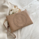 Ladies Hollowed-out Envelope Clutch Bag Versatile Messenger Handbag