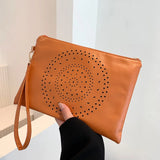 Ladies Hollowed-out Envelope Clutch Bag Versatile Messenger Handbag