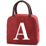 Ladies Insulated Lunch Bag Canvas Handbag Dinner Cooler Bags