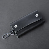 Leather Keychain Holder Organizer Pocket Purses