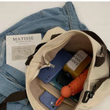 Canvas Crossbody Shoulder Bag Large Tote Top Handle Handbag for Women