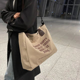 Canvas Crossbody Shoulder Bag Large Tote Top Handle Handbag for Women