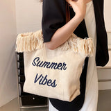 Large Capacity Canvas Tote Bags Shopping Shoulder Bags Handbags