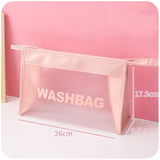 Large Capacity Cosmetic Bag PVC Travel Makeup Storage Bag