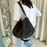 Women's Large Messenger Bag Waterproof Street Shoulder Bag