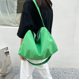 Women's Large Messenger Bag Waterproof Street Shoulder Bag