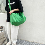 Women's Large Messenger Bag Waterproof Street Shoulder Bag