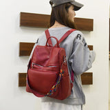 Large Capacity School Bag for Girls Anti-theft Women Backpacks