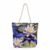 Large Capacity Floral Print Tote Shoulder Bag