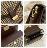 Women's Leather Crossbody Bag Small Shoulder Wallet