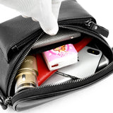 Women's High-End Leather Handbag Large Capacity Travel Bag